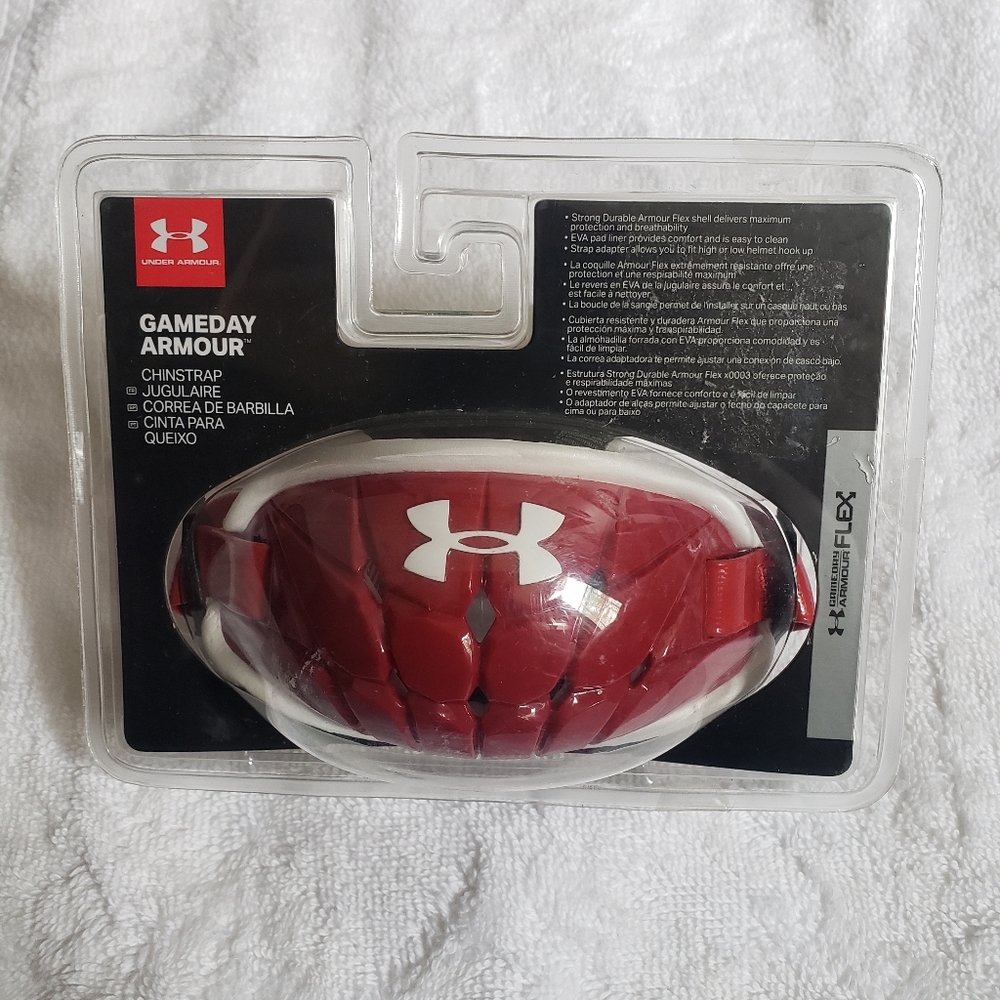 Under Armour Gameday Chinstrap Red Men's